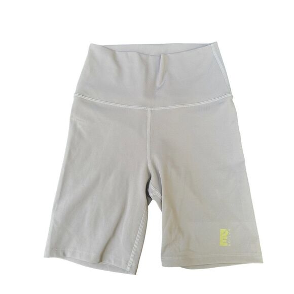 P.E. Nation Beige Biker Shorts - Picture 1 of 6